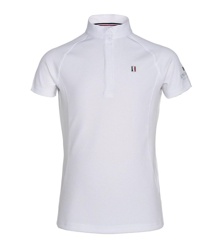 KL Classic Girls SS Show Shirt - White