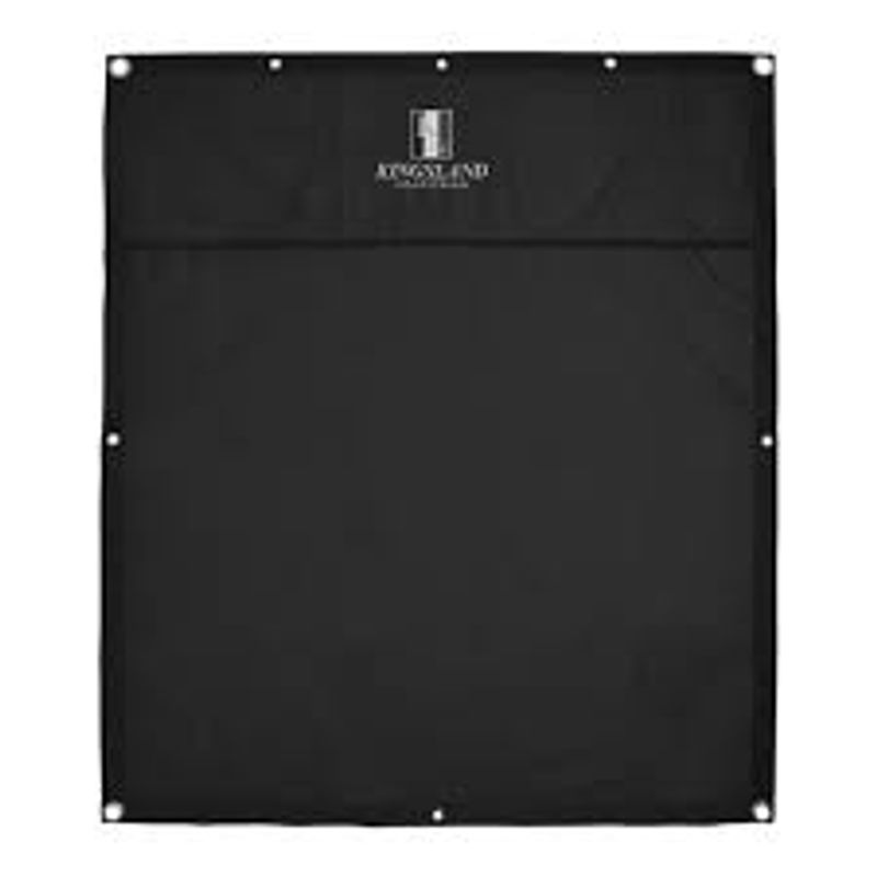 KL Classic Stable Curtain - Sort