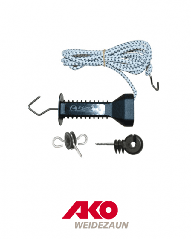 AKO E-line elastisk grindsett 4,5/9m.