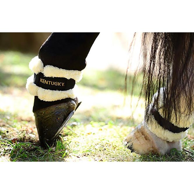 Hovedbilde Kentucky Pastern Wrap sheepskin - Sort