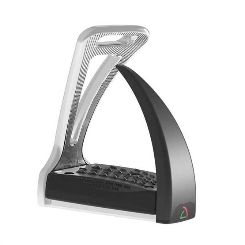S2 Stirrups Silver Crome wc Black Onyx