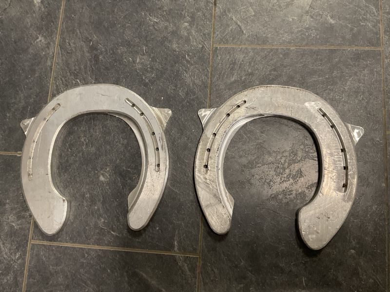 ALU RIDING HORSESHOES MODEL ASX FRONT