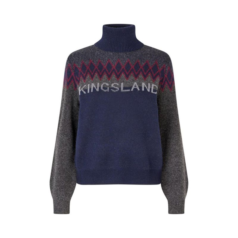 KL Montez Ladies Rollerneck Knit